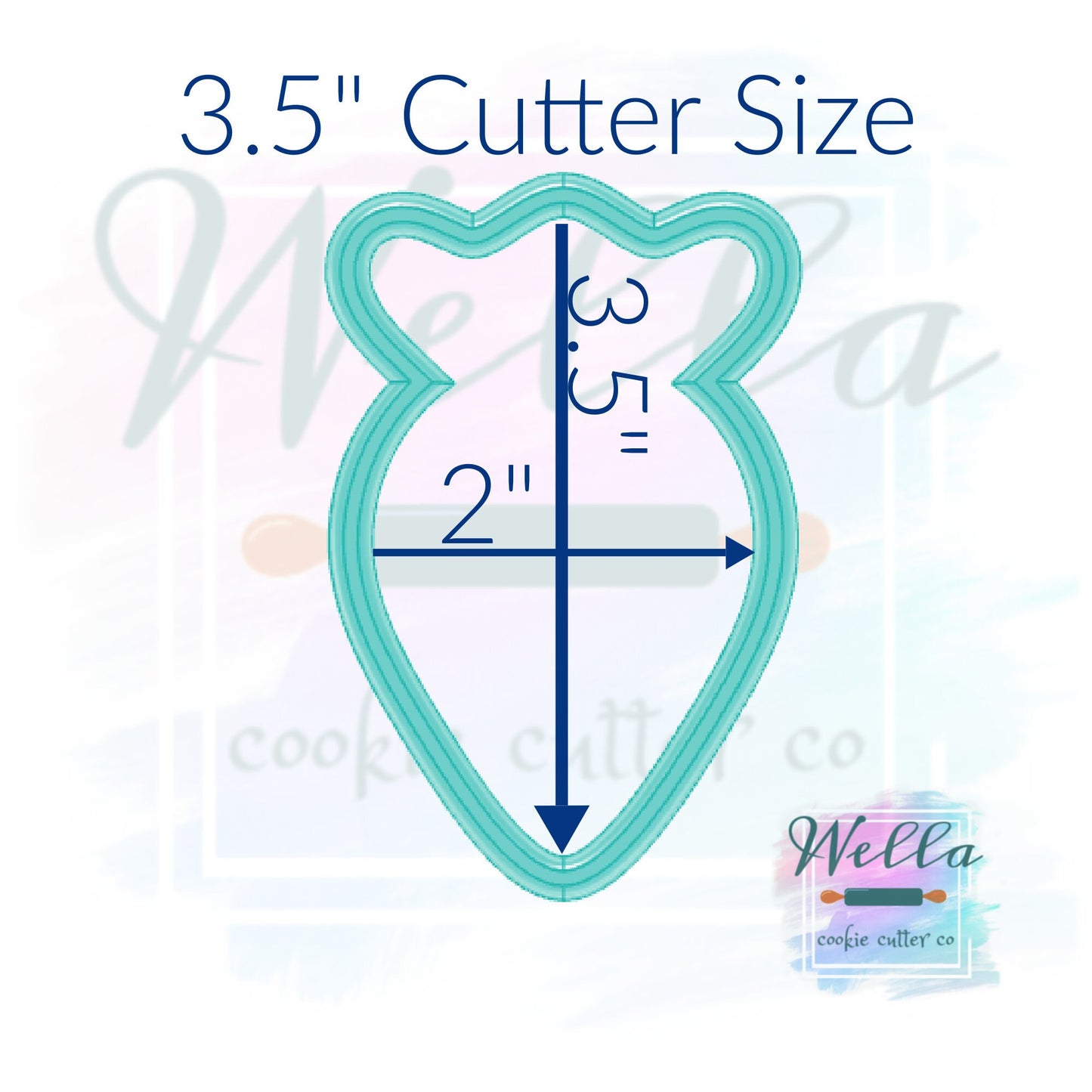 Piping Bag Cookie Cutter, Icing Bag Cookie Cutter, Baking Cookie Cutter
