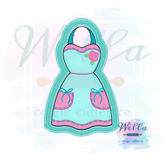 Baking Apron Cookie Cutter, Baking Cookie Cutter, Baking Apron Cookie Cutter