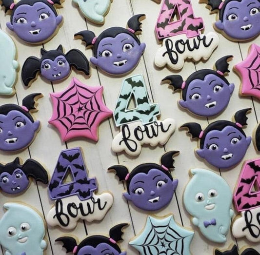 Flying Bats Cookie Stencil, Halloween Cookie Stencil, Bats Stencil, Halloween Stencil, Fall Stencil, Flying Bats Stencil