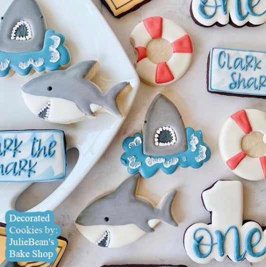 Shark Splash Cookie Cutter