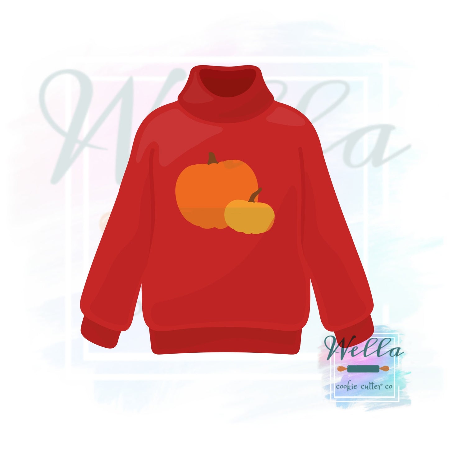 Fall Sweater Cookie Cutter