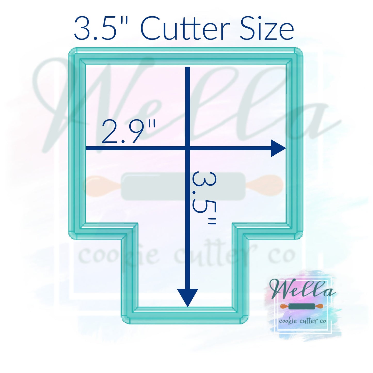 Football Goal Post Cookie Cutter, Sports Cookie Cutter