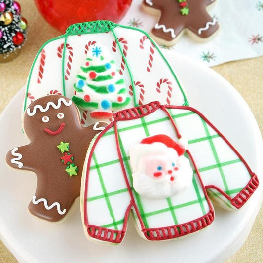 Candy Canes Stencil, Cookie Decorating Stencil, Candy Canes Background Stencil, Christmas Stencil