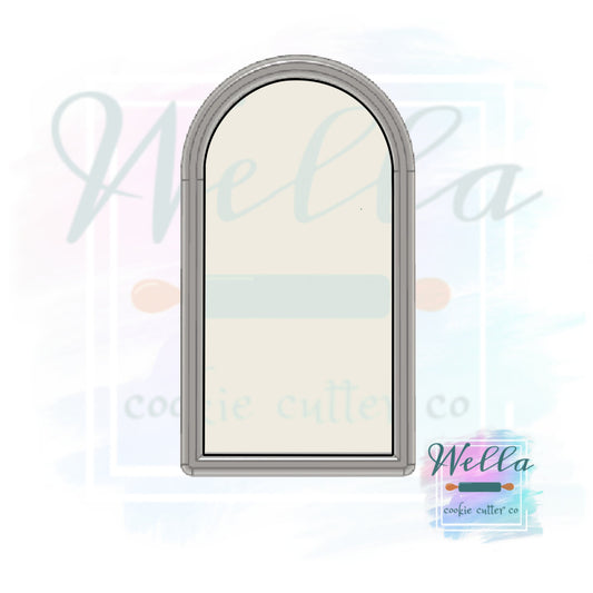 Tall Arch Plaque Cookie Cutter