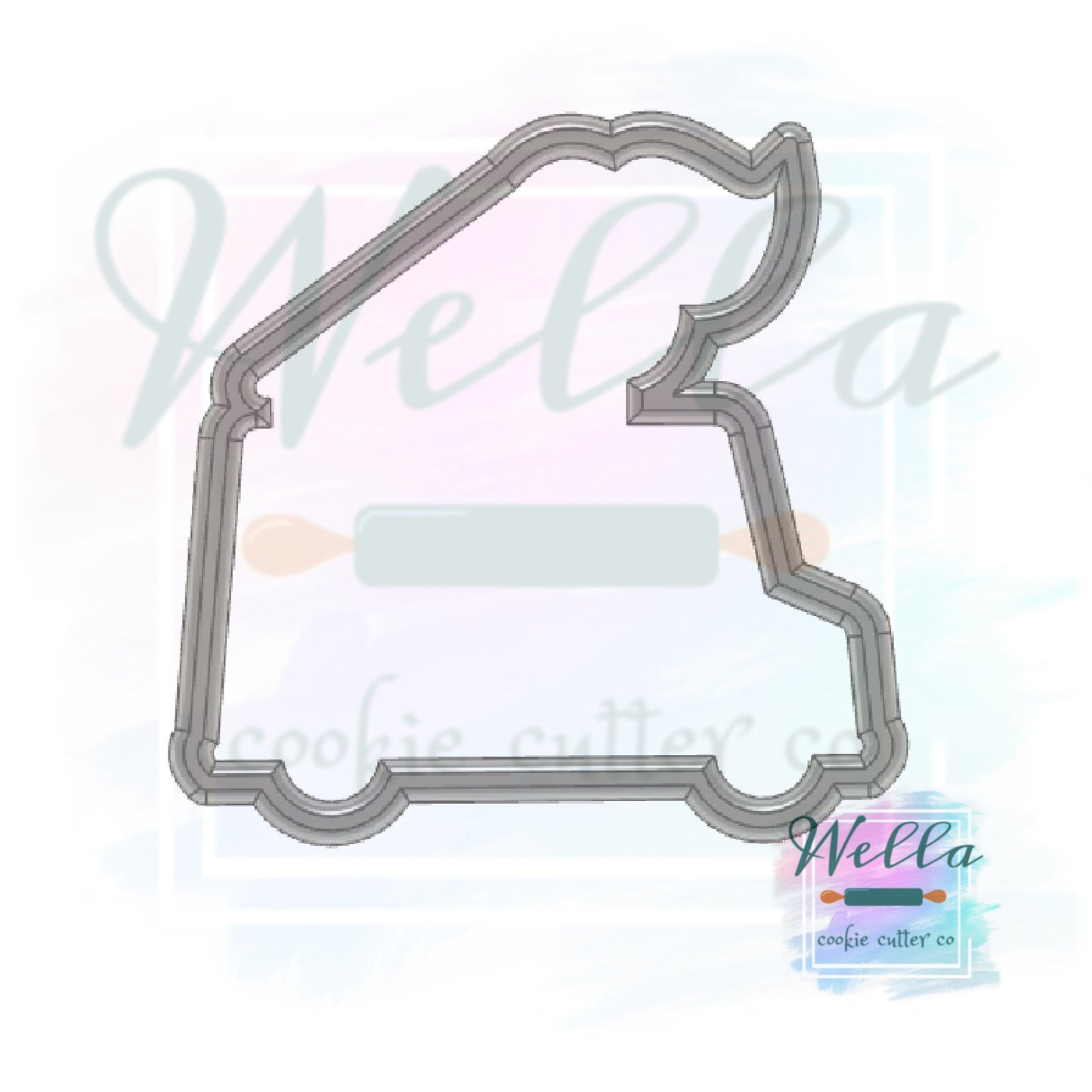 Ice Cream Truck Cookie Cutter, Ice Cream Cookie Cutter, Candy Cookie Cutter