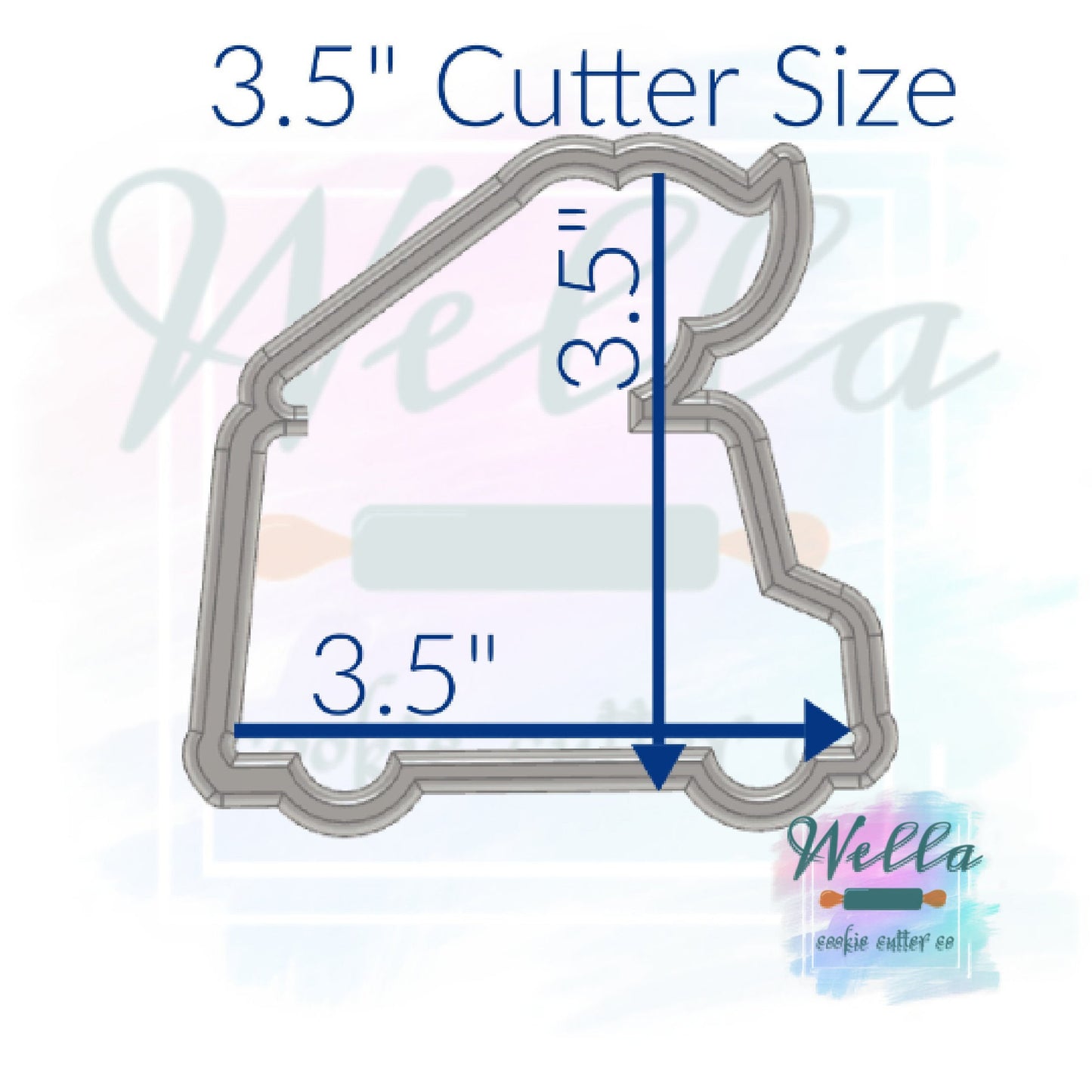 Ice Cream Truck Cookie Cutter, Ice Cream Cookie Cutter, Candy Cookie Cutter