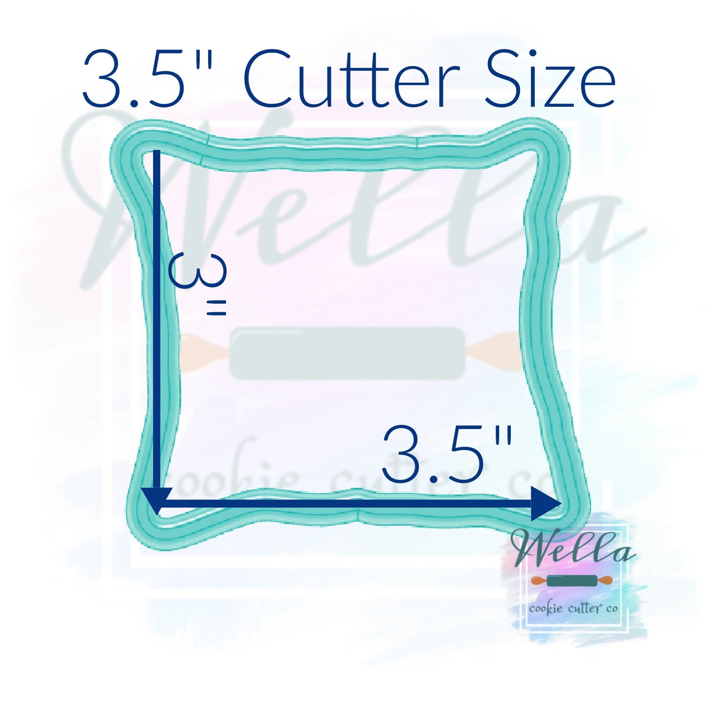 Pillow Cookie Cutter, Fall Cookie Cutter, Cozy Cookie Cutter, Fall Pillow Cutter