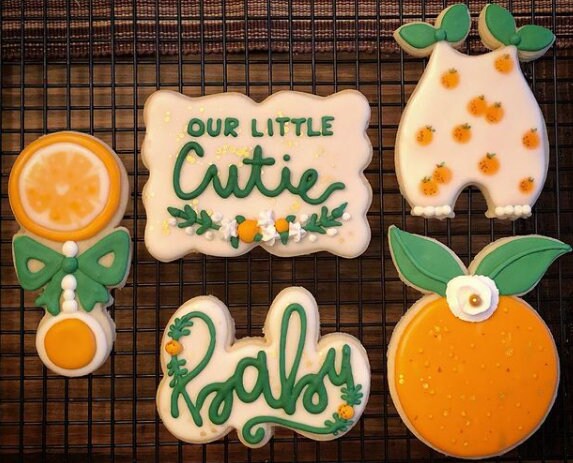 Orange Cookie Cutter, Orange Cookie, Fruit Cookie Cutter, Little Cutie Cookie Cutter, Cutie Orange Cutter