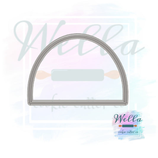 Half Arch Cookie Cutter