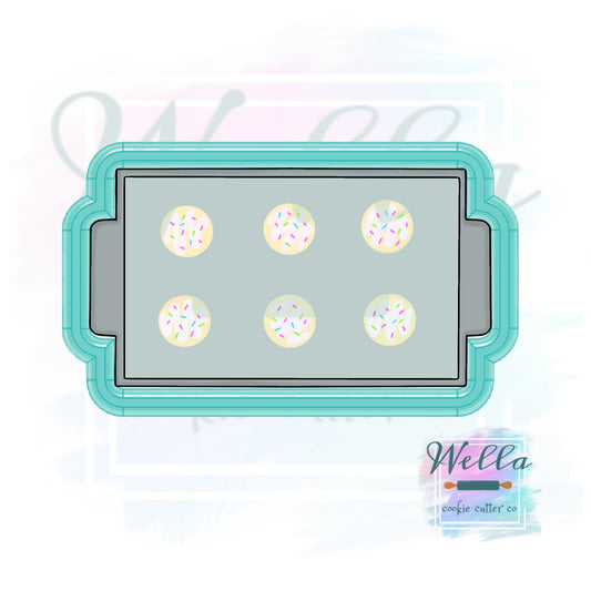 Baking Sheet Pan Cookie Cutter, Elf Cookie Cutter, Baking Pan Cookie Cutter, Mini Cookie Sheet Cookie Cutter