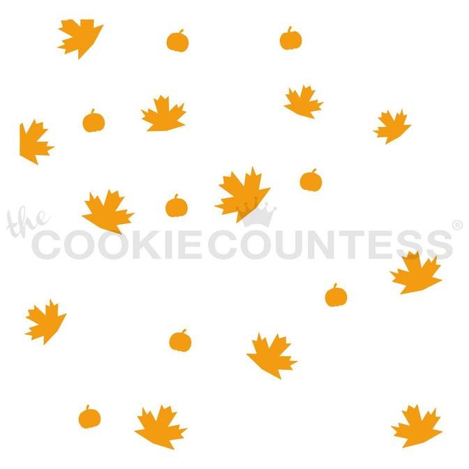 Latte Cups 3 Piece Stencil Set, Latte Cookie Stencil, Fall Background Cookie Stencil, Autumn Cookie Decorating Stencils, Fall Stencil