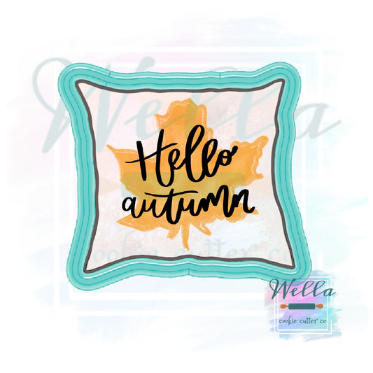 Pillow Cookie Cutter, Fall Cookie Cutter, Cozy Cookie Cutter, Fall Pillow Cutter