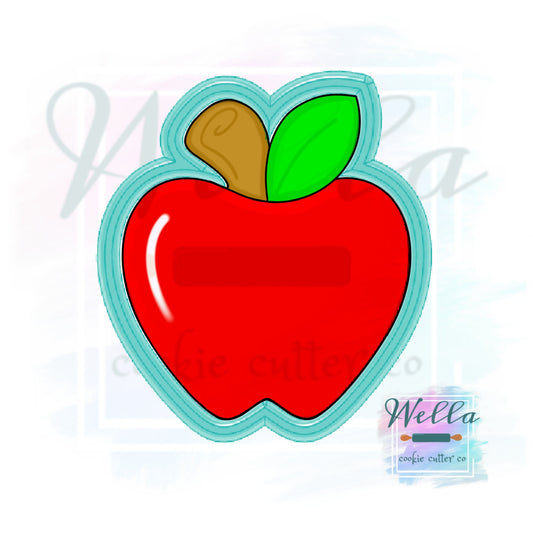 Apple Cookie Cutter, Teacher Cookie Cutter, Back to School Cutter