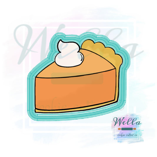 Pumpkin Pie Cookie Cutter, Fall Cookie Cutter, Pie Slice Cookie Cutter