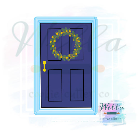 Home Front Door Rectangle Cookie Cutter, Home Cookie Cutter, Door Cookie Cutter, Rectangle Cookie Cutter
