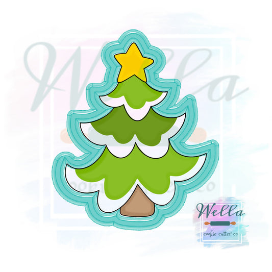 Wonky Christmas Tree Cookie Cutter
