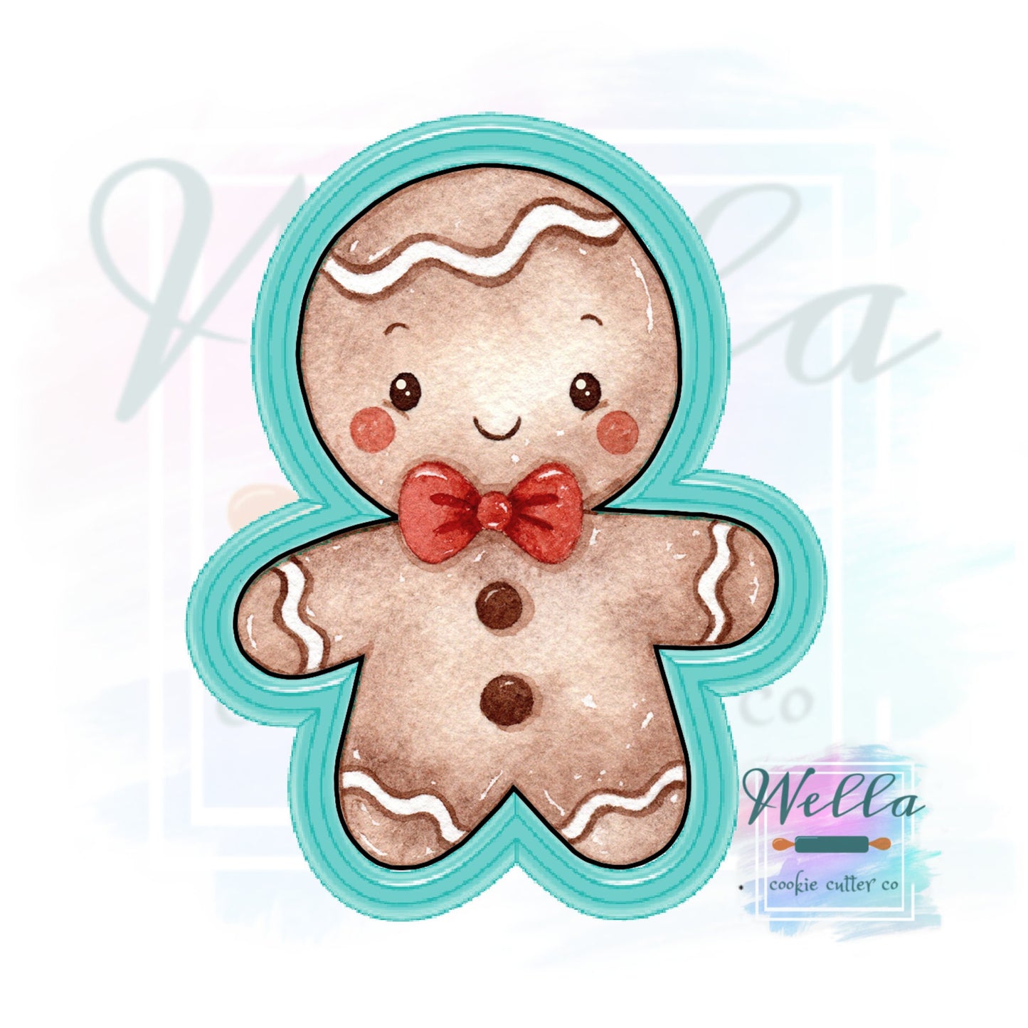 Gingerbread Man Cookie Cutter, Christmas Cookie Cutters, Ginger Man Cookie Cutter