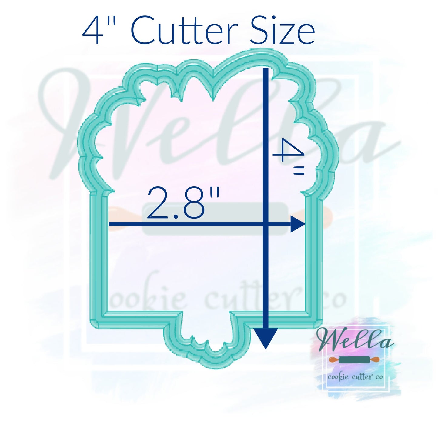 Fall Name Plaque Cookie Cutter, Fall Plaque Cookie Cutter, Name Plaque Cutter, Text Plaque Cookie Cutter, Thanksgiving Cookie Cutter