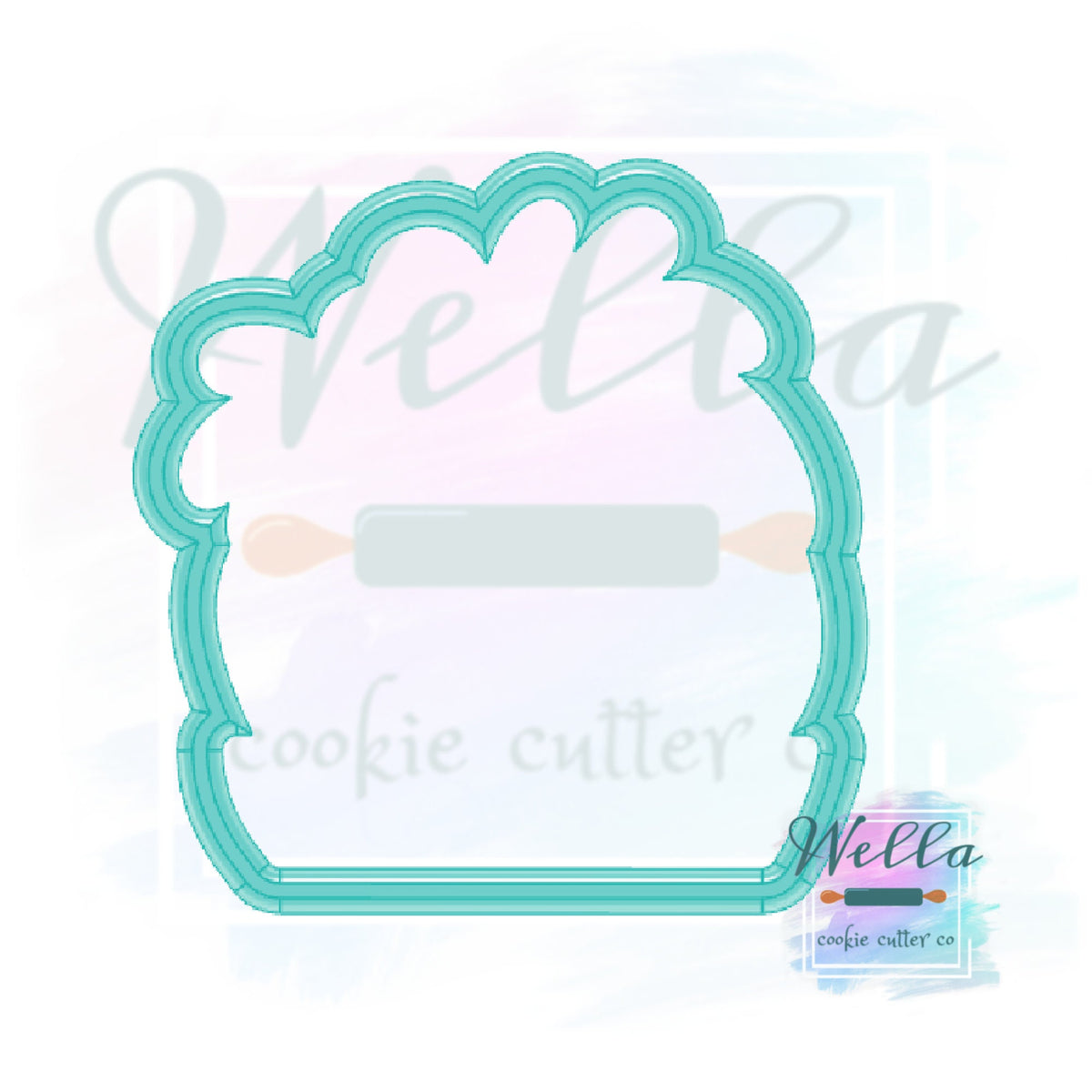 Pumpkin Spice Roll Cookie Cutter, Christmas Cookie Cutter