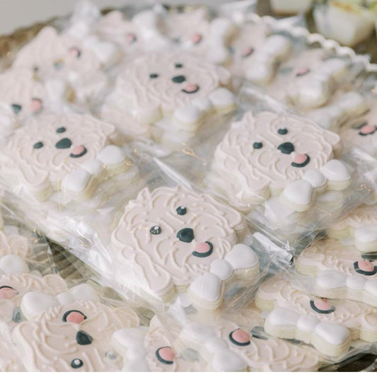 Doodle Dog with Bow Cookie Cutter