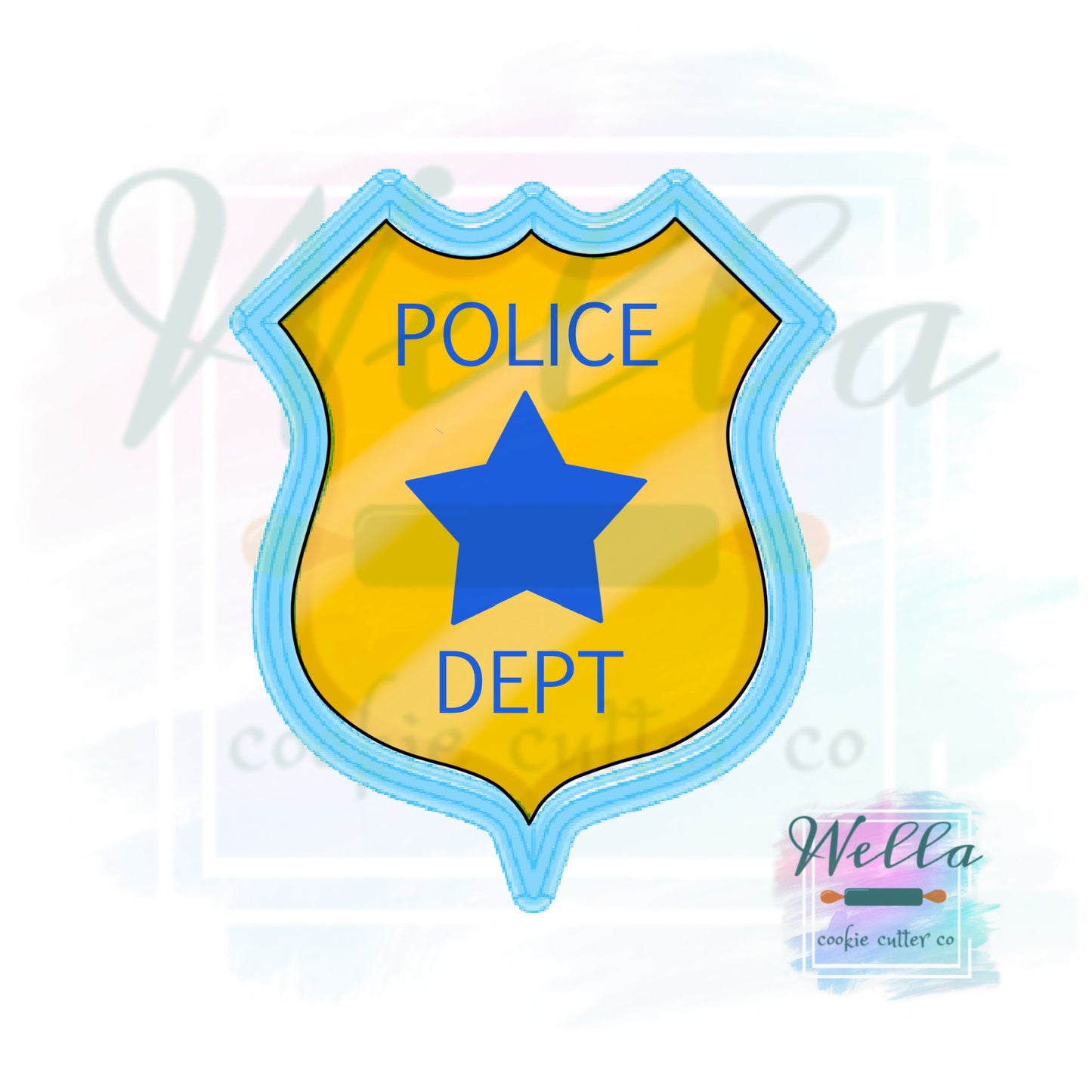 Police Cookie Cutter Set