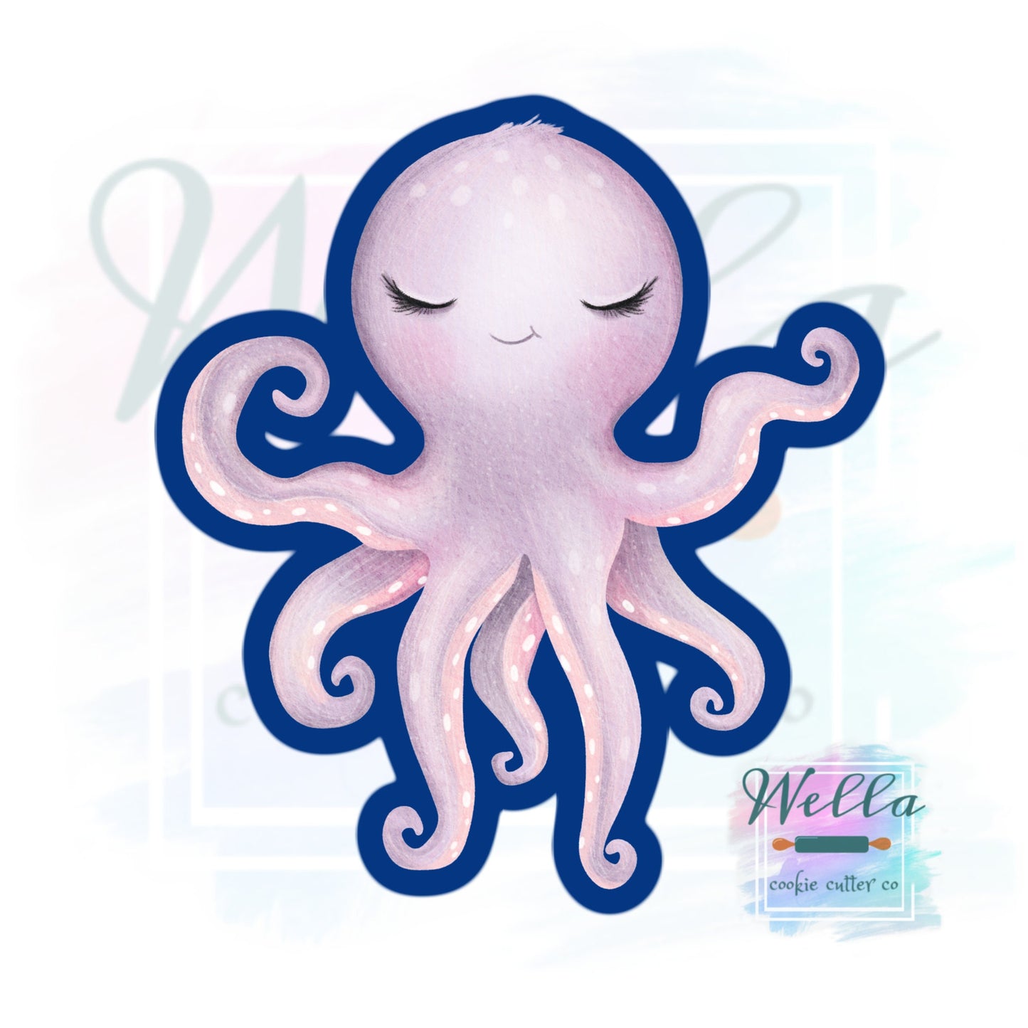 Octopus Cookie Cutter, Sea Themed Cookie Cutter, Under the Sea Cutter