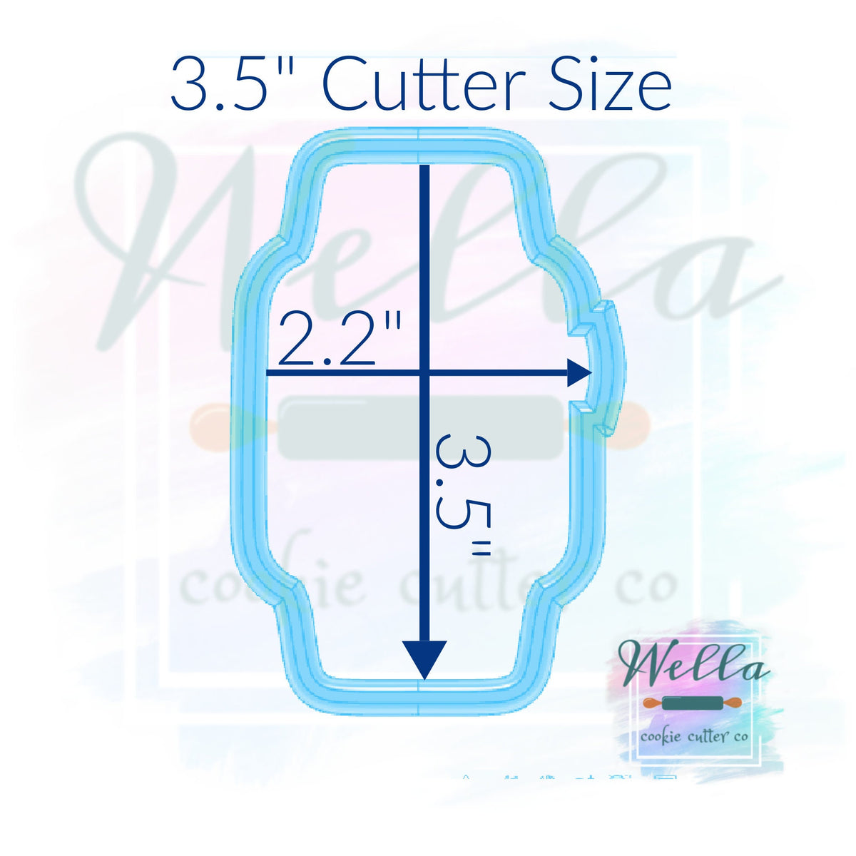 Watch Cookie Cutter, Fitness Watch Cookie Cutter