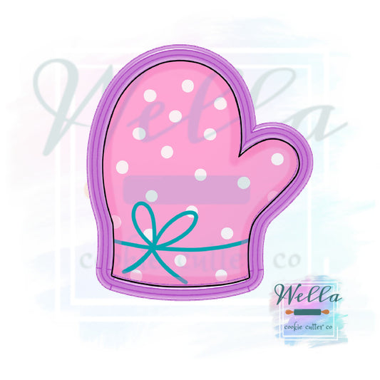 Oven Mitt Cookie Cutter, Baking Mitt Cookie Cutter