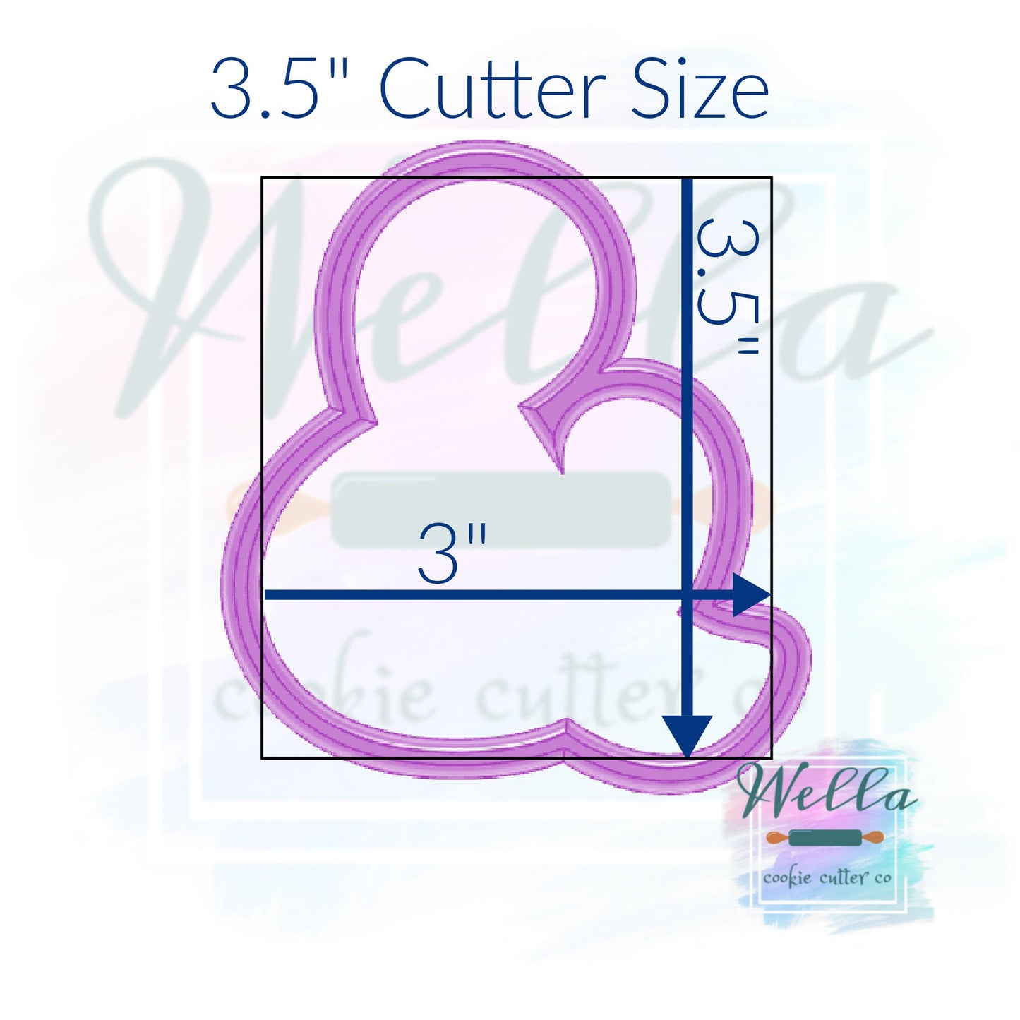 Ampersand #1 Cookie Cutter, Symbol Cookie Cutter, Bridal Cookie Cutter, Wedding Cookie Cutter