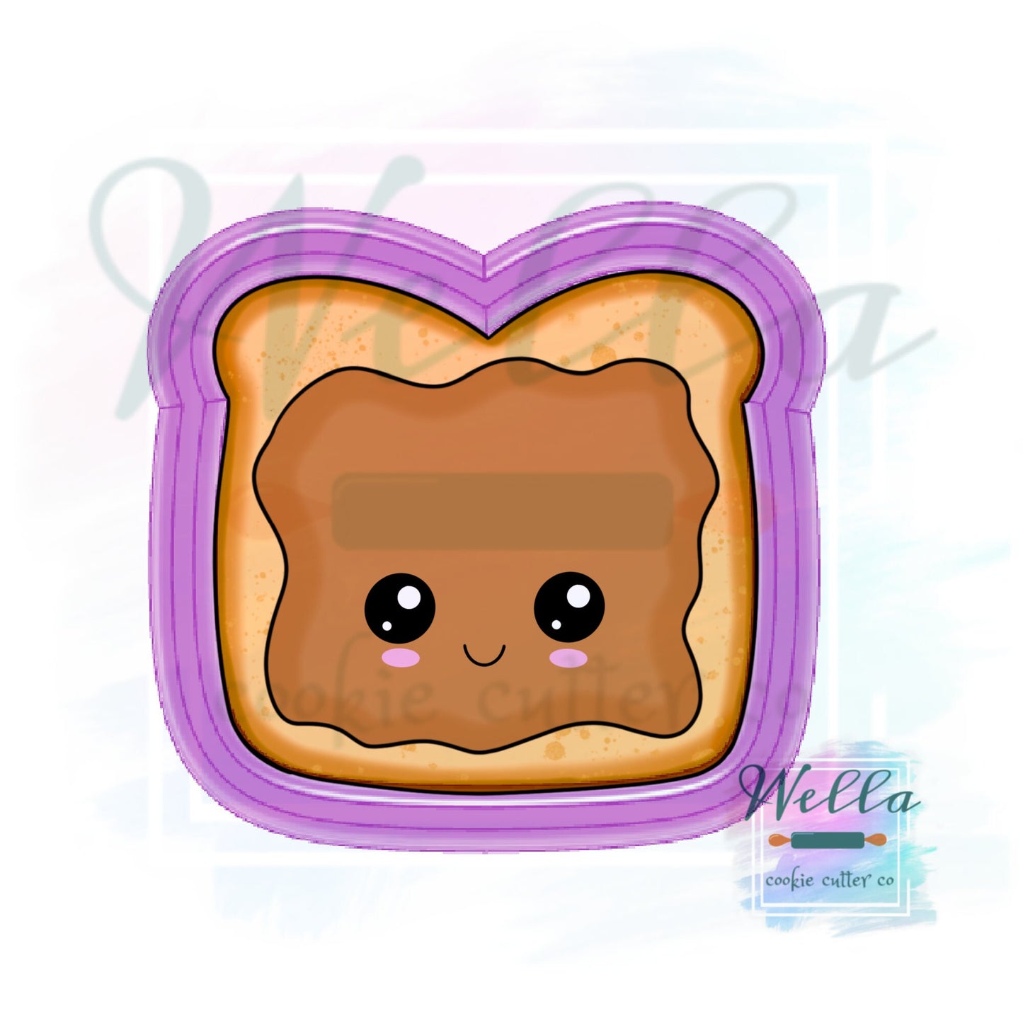 Slice of Bread Cookie Cutter, Toast Cookie Cutter