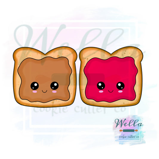 Slice of Bread Cookie Cutter, Toast Cookie Cutter