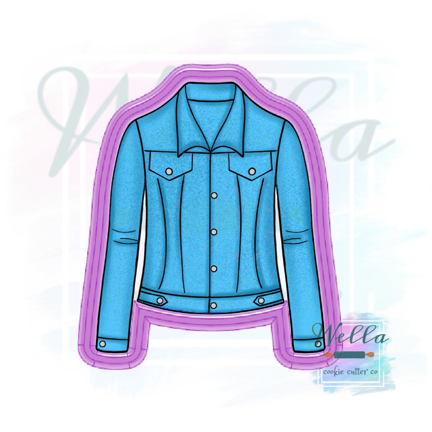 Jean Jacket Cookie Cutter