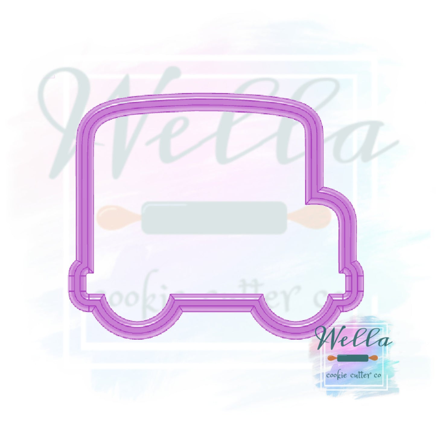 Bus Cookie Cutter, School Cookie Cutter