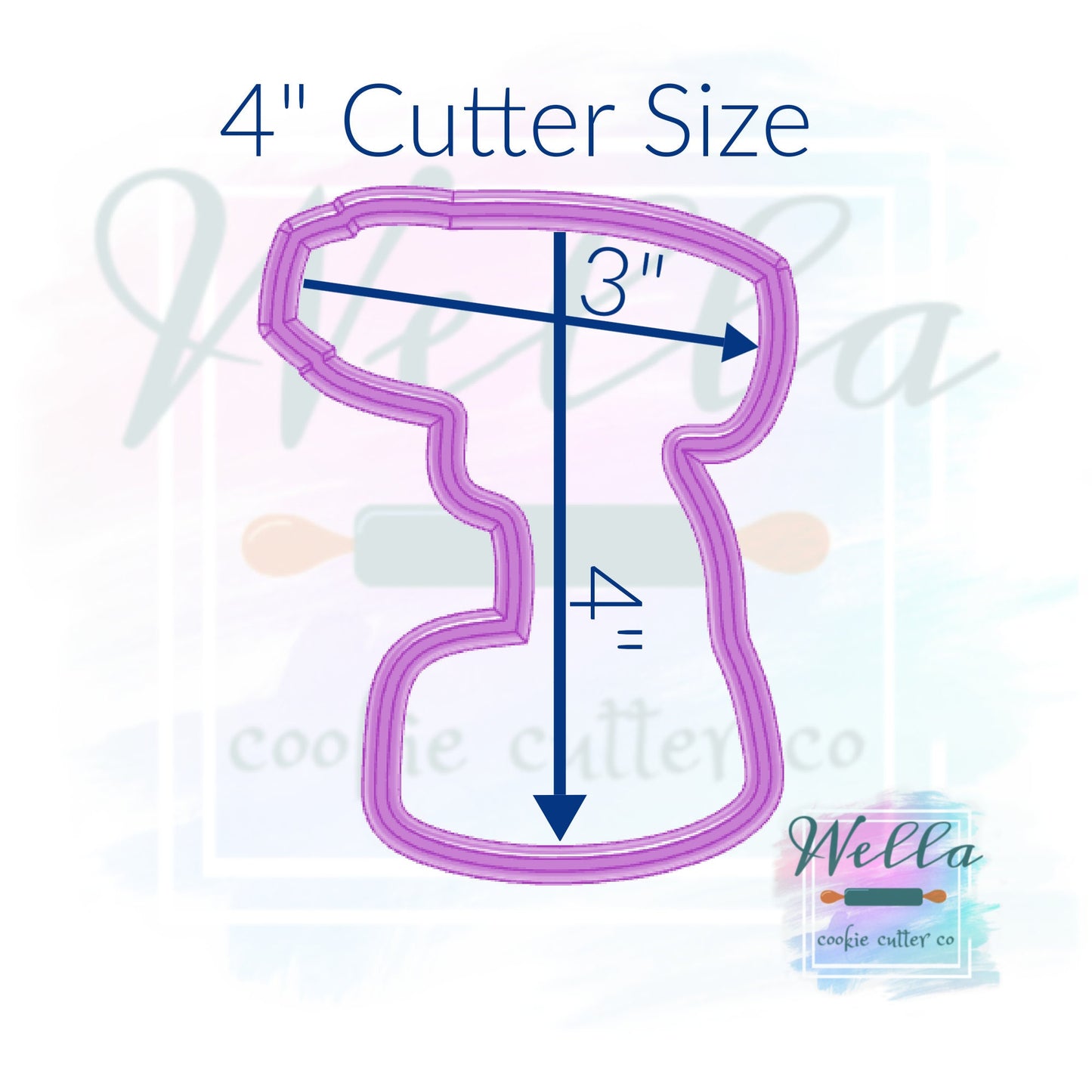 Power Drill Cookie Cutter