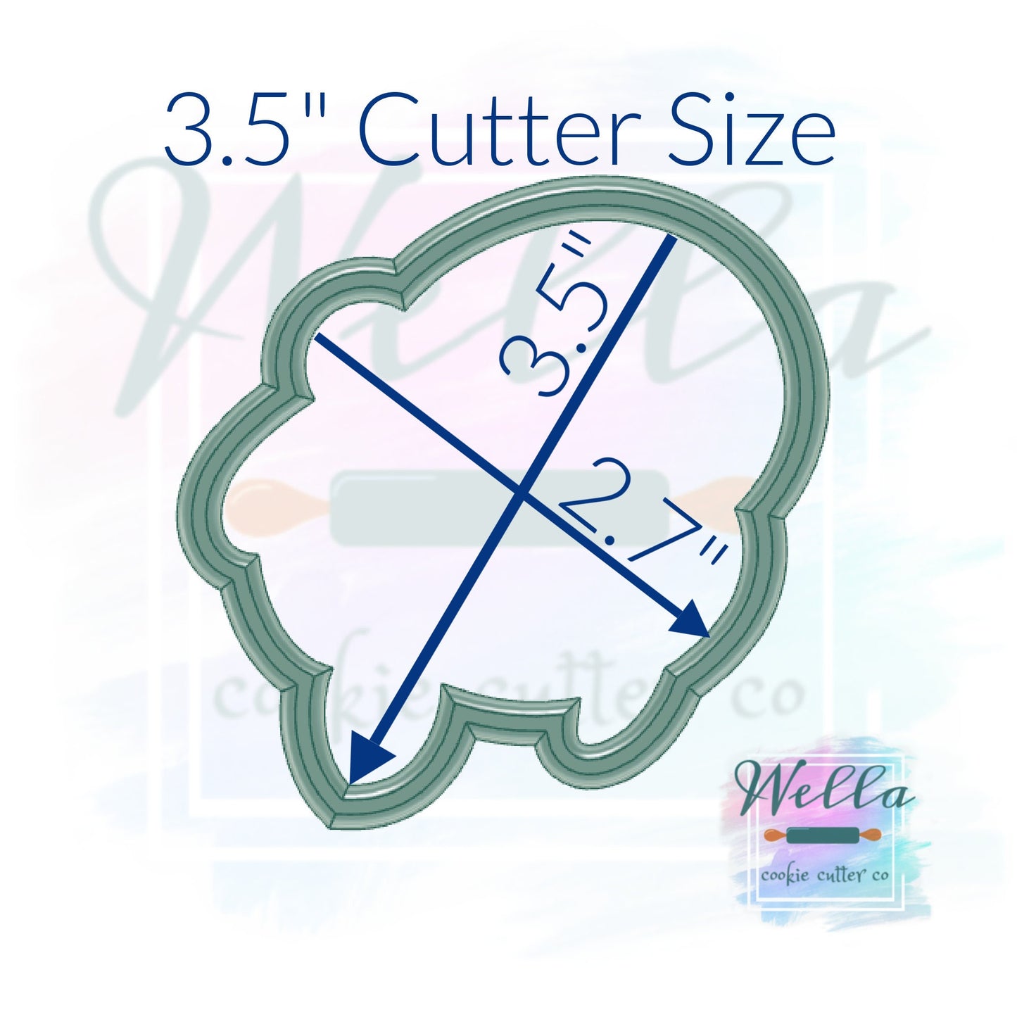Fish on Hook Cookie Cutter, Fishing Cookie Cutter