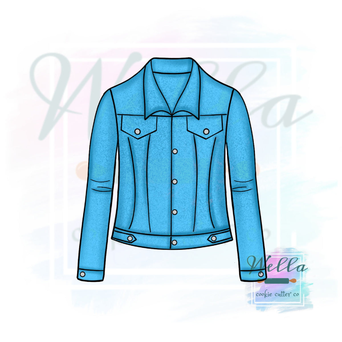 Jean Jacket Cookie Cutter