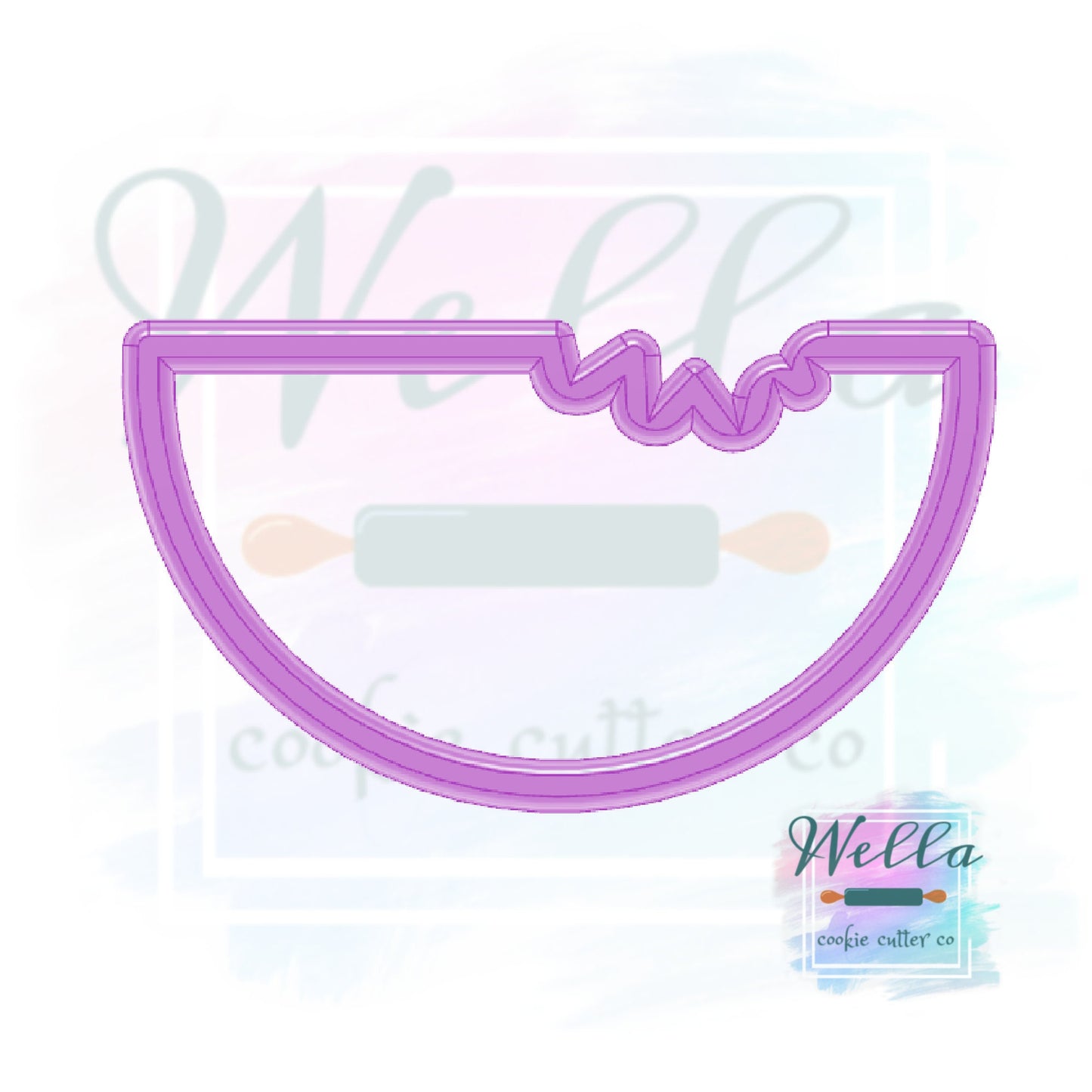 Watermelon with Bite Cookie Cutter