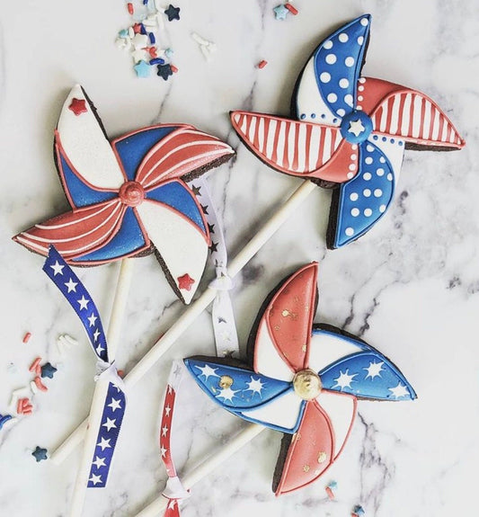 Pinwheel Cookie Cutter, Fourth of July Cookie Cutter, Pinwheel Cutter