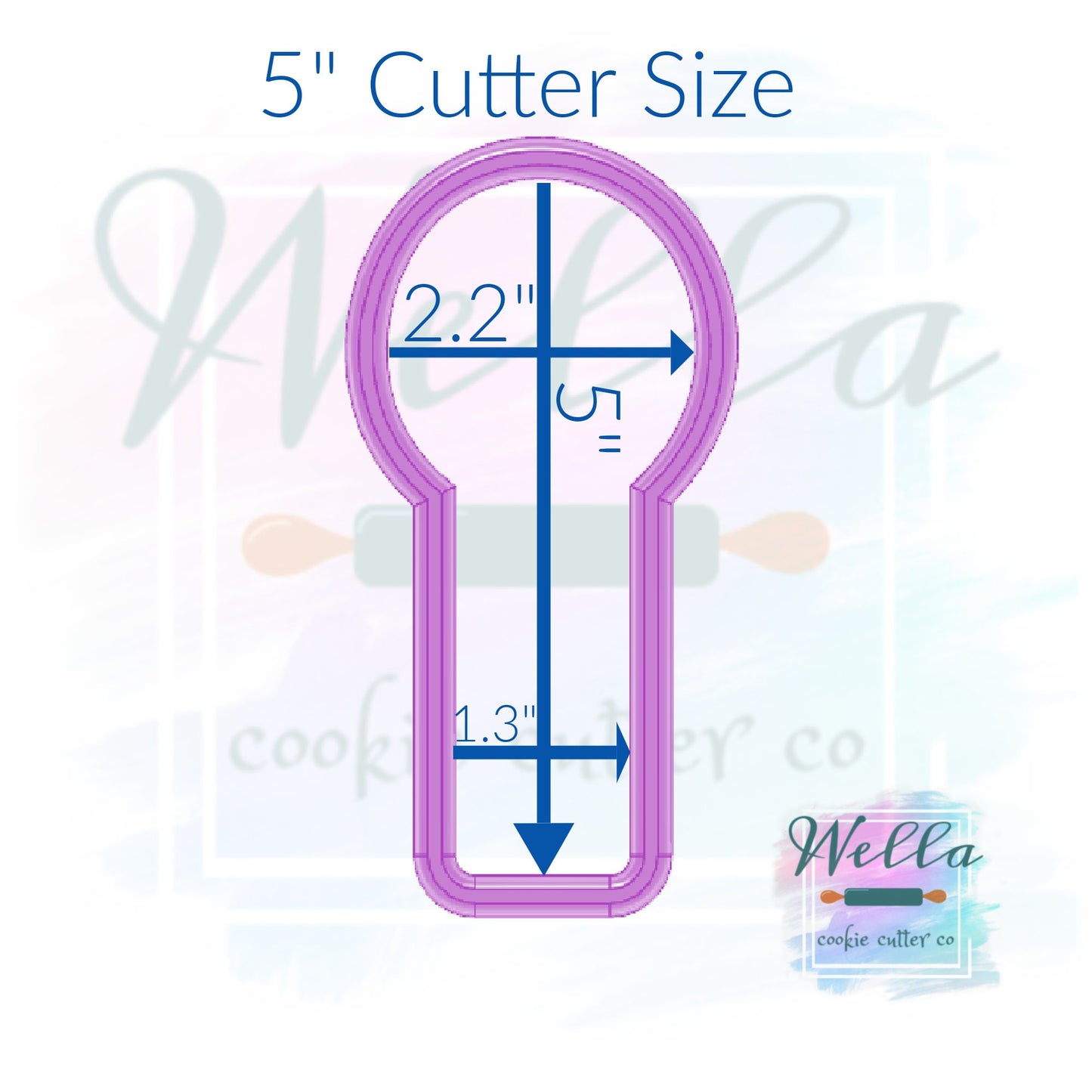 Balloon Plaque Cookie Cutter