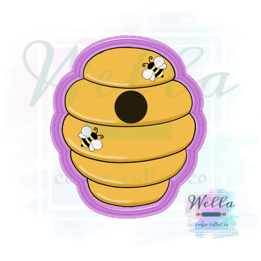 Beehive #2 Cookie Cutter, Sweet as Can Bee Cookie Cutter