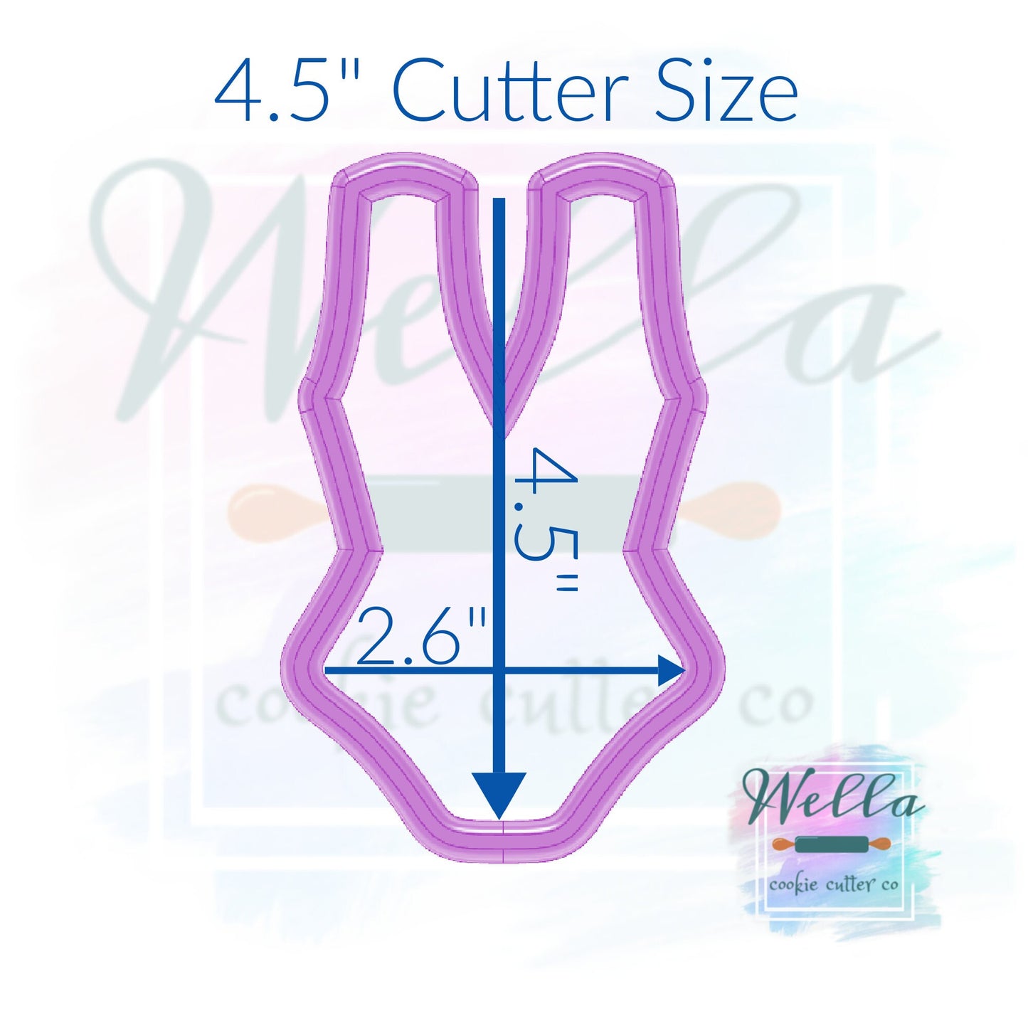Lingerie Cookie Cutter, Swimsuit Cookie Cutter
