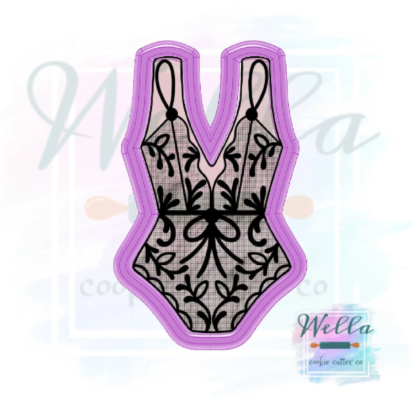 Lingerie Cookie Cutter, Swimsuit Cookie Cutter