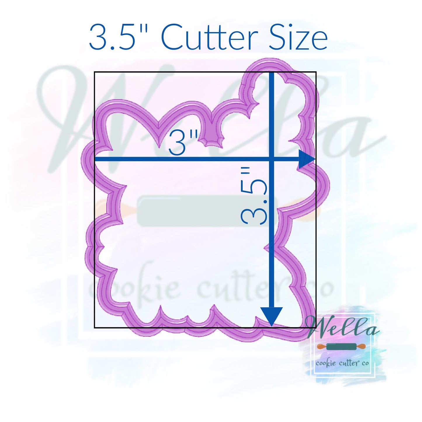Floral Cookie Cutter, Fall Floral Cutter