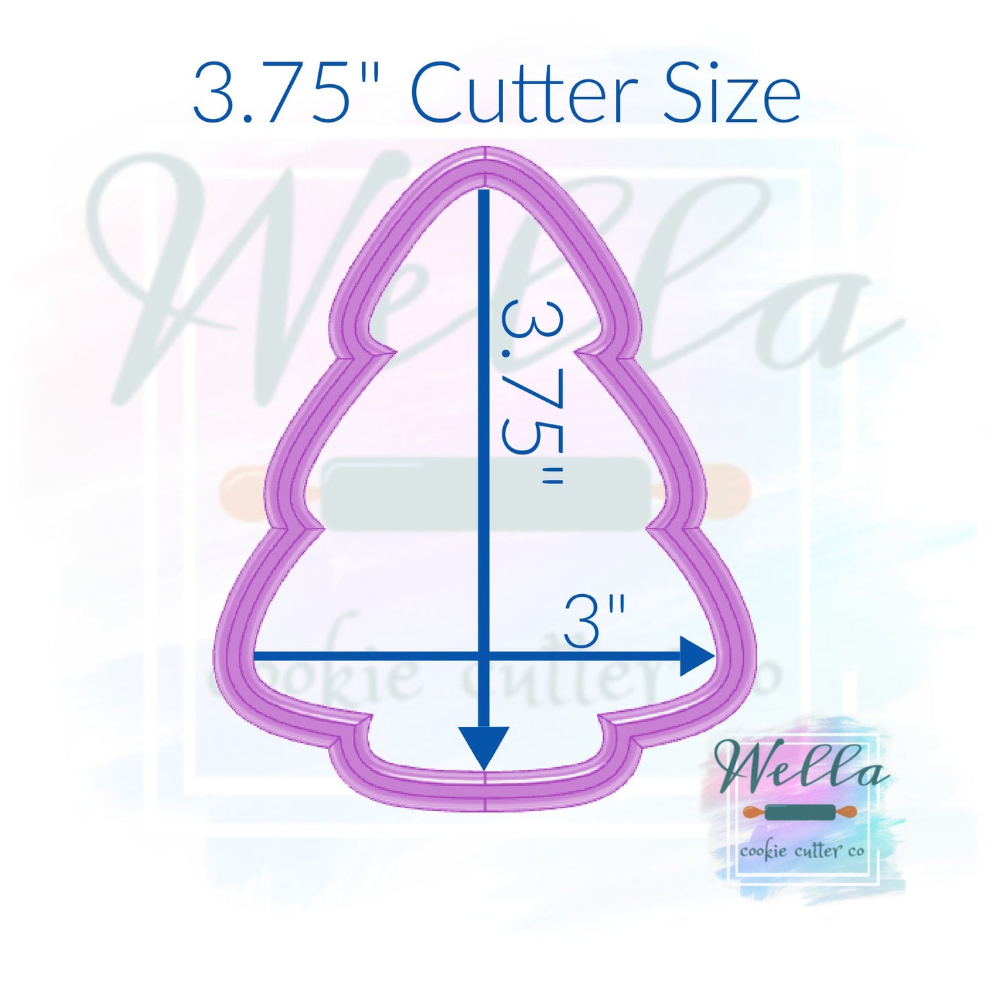 Christmas Tree Cake Cookie Cutter
