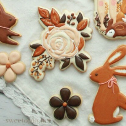 Floral Cookie Cutter, Fall Floral Cutter