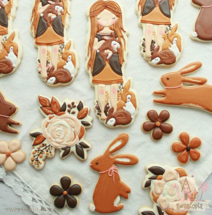 Floral Cookie Cutter, Fall Floral Cutter