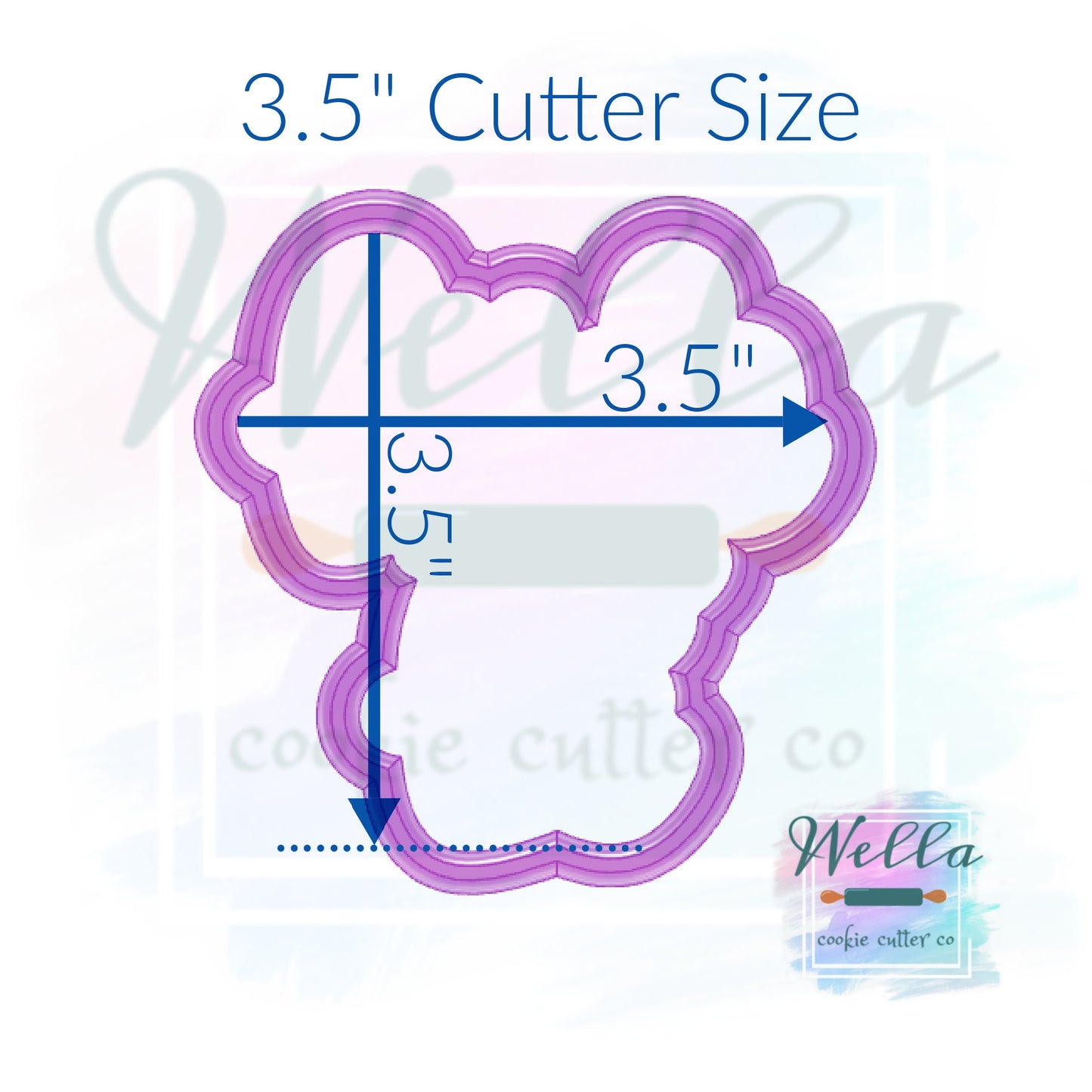 Bride to Be #1 Cookie Cutter with Optional Stencil, Bridal Shower Cookie Cutter, Bridal Cookie Cutter