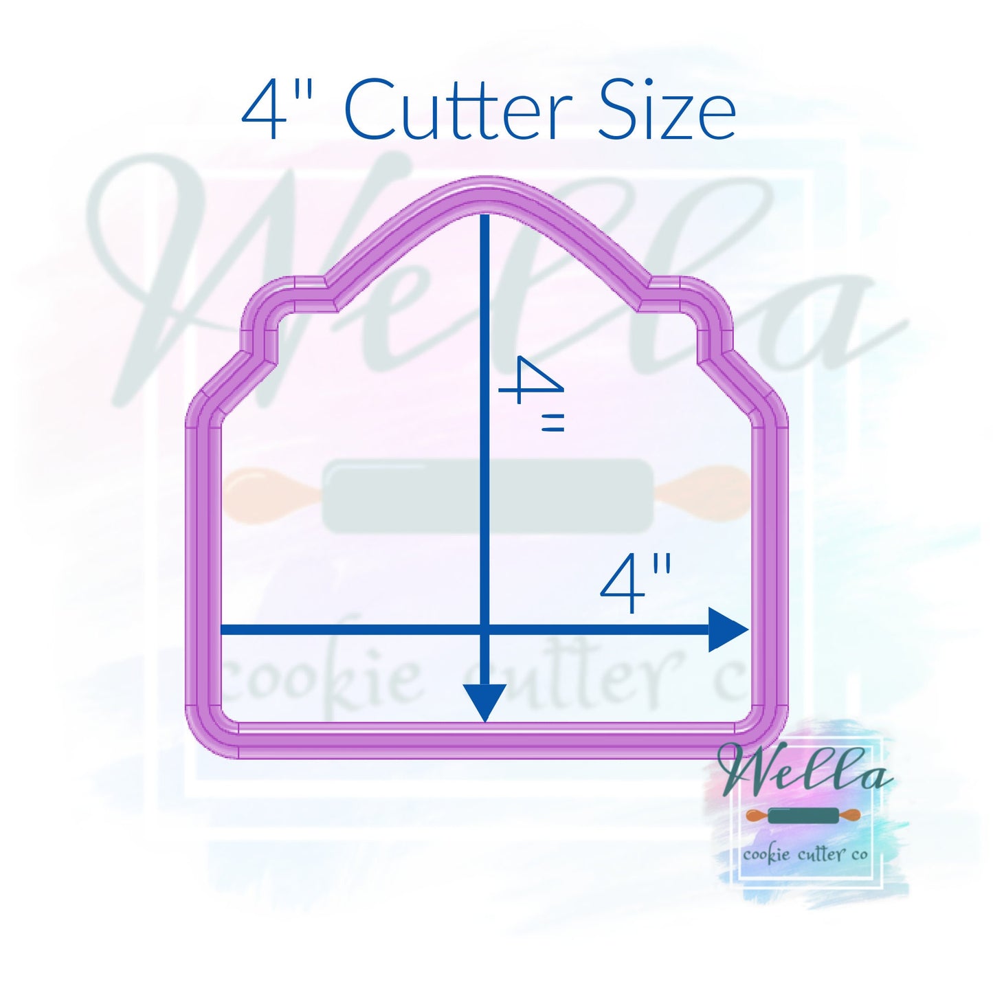 Love Letter Cookie Cutter, Valentine's Day Cookie Cutter