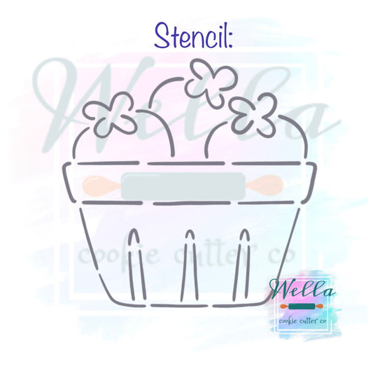 Strawberry Basket Cookie Cutter