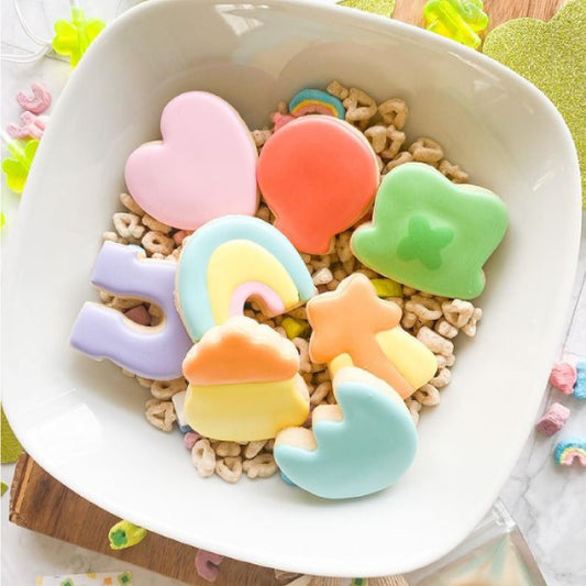 Marshmallow Charms Set Cookie Cutters - Set of 9 Cutters, St Patrick's Day Cookie Cutters